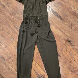 MICHAEL Michael Kors Dark Olive Jumpsuit